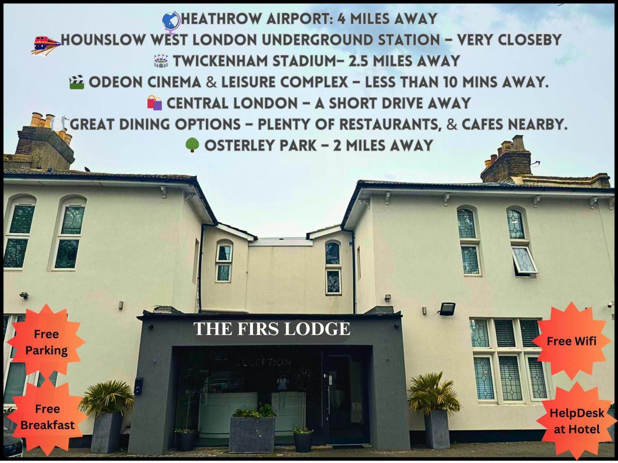 Oyo Firs Lodge London Heathrow Hounslow Exterior foto